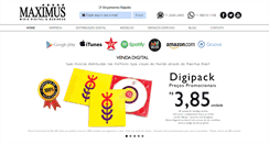 Desktop Screenshot of maximusbrasil.com.br