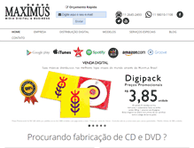 Tablet Screenshot of maximusbrasil.com.br